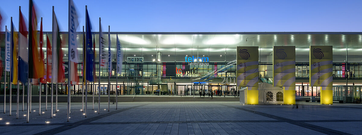 Das Internationale Congresscenter Stuttgart (ICS) 